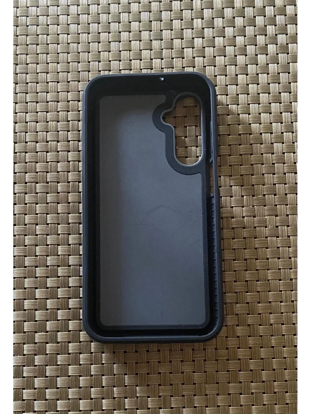 Onn Rugged Case for Samsung Galaxy A16 5G Black/Gray